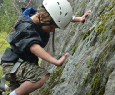 rock Cilmbing frist steps lake district coniston
